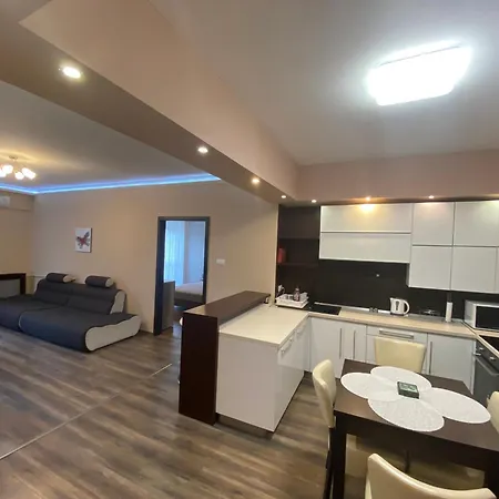 Modern City-Center Apartment Debrecen Esterno foto